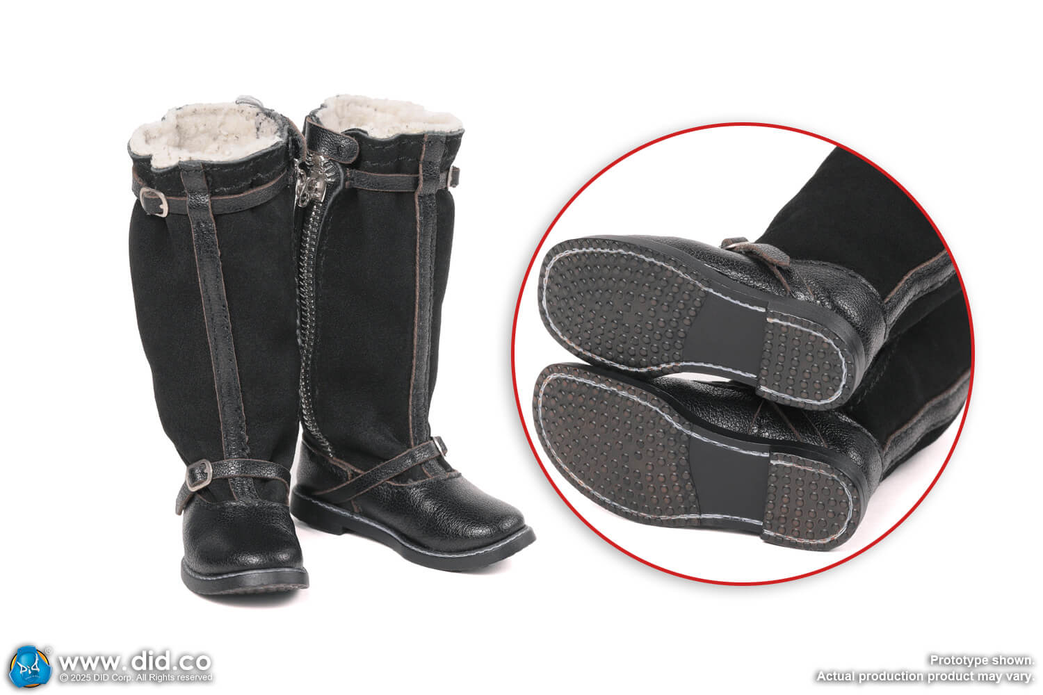 D80190 1:6 Erich Hartmann German Luftwaffe flying boots